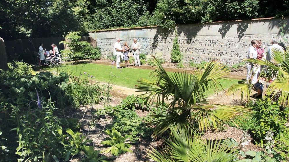 Le jardin du silence au Carmel du Havre (76) a reçu une victoire du Paysage. Son responsable sera présent à Caen.PHOTO : VAL'HOR