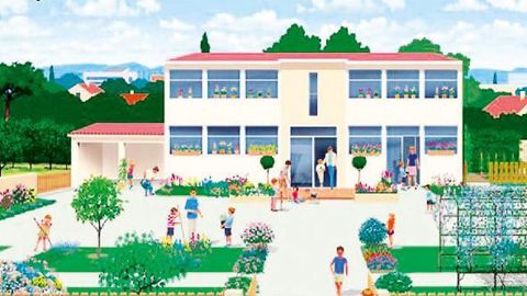 Les activités et ateliers de jardinage fleurissent dans les écoles maternelles et élémentaires. Les plantations de fleurs arrivent en seconde position, derrière les légumes et avant les aromatiques.PHOTO : GNIS