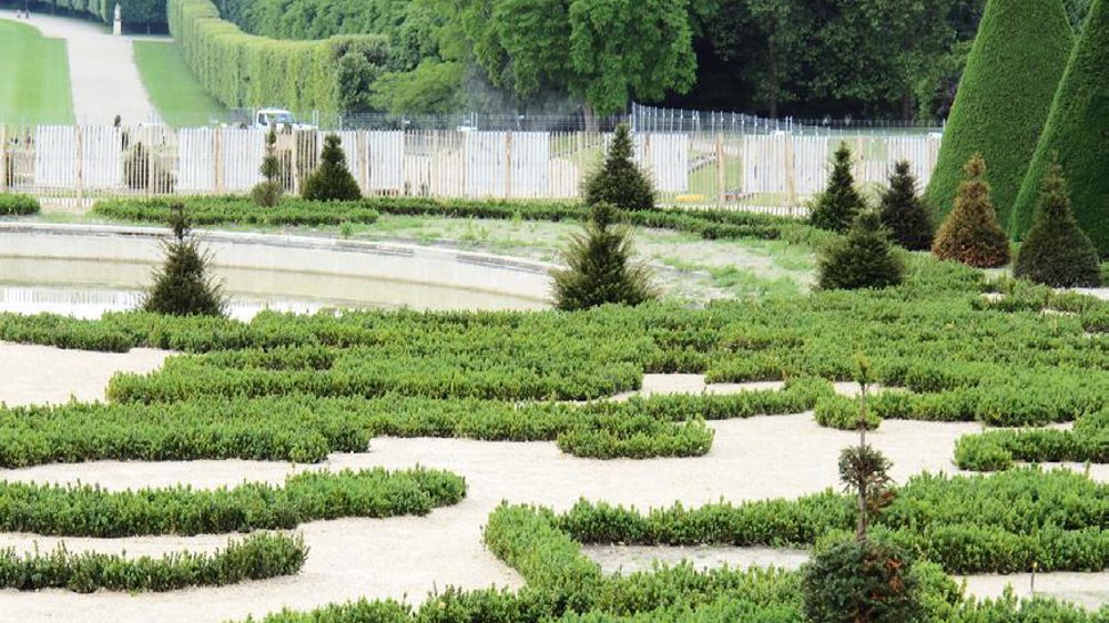 Le colloque d'Hortis présentera les broderies de buis qui ont été redessinées cette année dans le parc de Sceaux, dans le cadre du 400e anniversaire de la naissance d'André Le Nôtre.