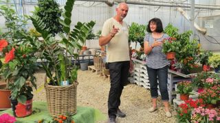 Philippe Dupré, ici avec Martine Cassin, consultante mandatée par HPF, mesure le résultat de ses formations et projette de nouvelles façons de mettre en valeur ses productions. Philippe Dupré, ici avec Martine Cassin, consultante mandatée par HPF, mesure le résultat de ses formations et projette de nouvelles façons de mettre en valeur ses productions.