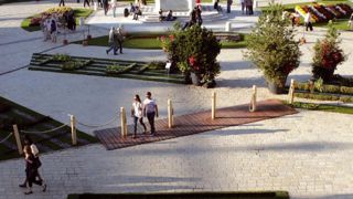 Le jardin éphémère a pour thème la musique. Son QR code paysager dévoile tout le programme des manifestations organisées à l'occasion de son installation.PHOTO : VILLE DE NANCY Le jardin éphémère a pour thème la musique. Son QR code paysager dévoile tout le programme des manifestations organisées à l'occasion de son installation.PHOTO : VILLE DE NANCY