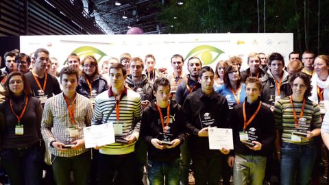 La finale 2013 a permis de récompenser les lauréats en paysage, commerce, et production horticole.PHOTO : UNEP