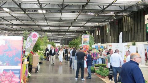 Depuis 20 ans, Aquiflor avait lieu chaque année à Bordeaux (33), comme ici en 2013 dans le MIN de Bordeaux-Lac.