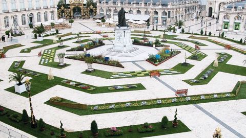 Un aménagement réversible permet de restituer un site dans son état antérieur. Les jardins éphémères, ici à Nancy (54), en sont un exemple.PHOTO : PASCAL FAYOLLE