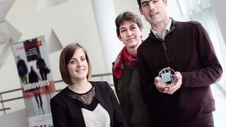 Récompensés par le coup de coeur de Transferts LR, les responsables d'Alcina s'orientent vers la détection et l'identification des champignons lignivores.PHOTO : FLORENT GARDIN