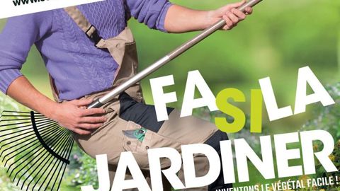 L'affiche du prochain Salon du végétal 2017 met en avant le « végétal facile », accessible à tous.