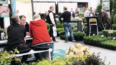 GrootGroenPlus (ici l'édition 2013) aura pour thème « #365green » mettant en avant les frontières toujours plus floues entre les saisons et les offres de plantes associées.