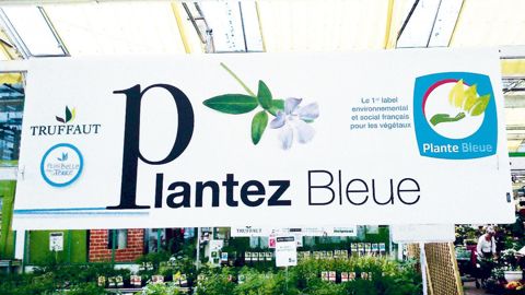 L'enseigne Truffaut a réalisé des panneaux d'information pour mieux faire connaître le label.PHOTO : VAL'HOR