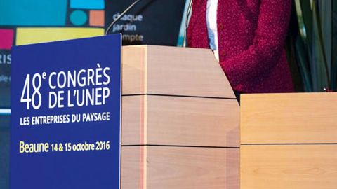 Réélue pour un mandat de trois ans à la tête de l'Unep, Catherine Muller a proposé un plan d'action élaboré à partir des attentes des adhérents.PHOTO : PASCAL LAGNEAU