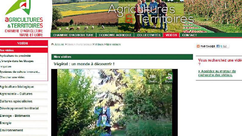 Cette vidéo aux tonalités enjouées a pour objectif de montrer la diversité des métiers et de donner envie de rejoindre la filière du végétal. Cette vidéo aux tonalités enjouées a pour objectif de montrer la diversité des métiers et de donner envie de rejoindre la filière du végétal.