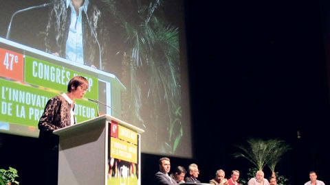 « Nous devons désacraliser l'innovation. Il s'agit d'un facteur fondamental du développement économique », a souligné Catherine Muller, la présidente de l'Unep (les entreprises du paysage).