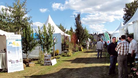 Les stands dédiés au végétal sont de plus en plus nombreux à Salonvert.