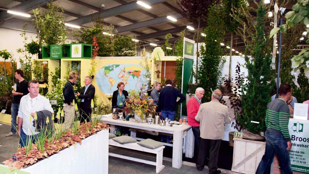 Plus de 8 000 professionnels ont visité le salon GrootGroenPlus, à Zundert, début octobre, ainsi que des pépinières alentour.PHOTO : GROOTGROENPLUS Plus de 8 000 professionnels ont visité le salon GrootGroenPlus, à Zundert, début octobre, ainsi que des pépinières alentour.PHOTO : GROOTGROENPLUS