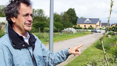 « Concilier la circulation de 8 000 véhicules, dont 300 poids lourds, la sécurité routière, la vie locale – notamment le bien-être des piétons et des enfants sur le chemin de l'école –, et la protection de l'environnement. Tel est l'objectif que le conseil municipal s'est fixé en 2009 », explique Patrick Barbier, maire de Muttersholtz.