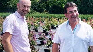 Patrick Chassagne (à gauche) et Dominique Audy, repreneurs de Desmartis, ont créé une SARL pour racheter les parts détenues par la SAS Jardiland.