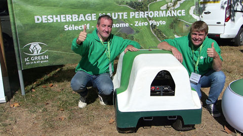 De gauche à droite, les deux fondateurs de IC Green : David Weber et Christophe Blondiaux. De gauche à droite, les deux fondateurs de IC Green : David Weber et Christophe Blondiaux.