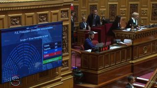 Le Sénat a adopté le projet de loi relatif à l’accélération de la production d’énergies renouvelables par 320 voix "pour" et 5 "contre". Le Sénat a adopté le projet de loi relatif à l’accélération de la production d’énergies renouvelables par 320 voix "pour" et 5 "contre".