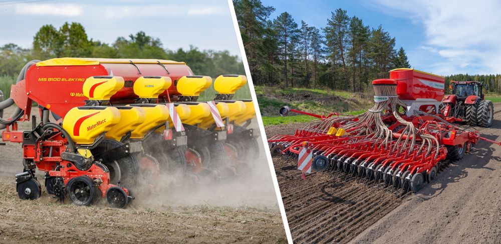 Pöttinger annonce le rachat de l'italien MaterMacc. Il acquière ainsi une offre de semoirs monograines.