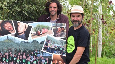 Anthony Lascaud et Charles Chateignier. © Anne Mabire