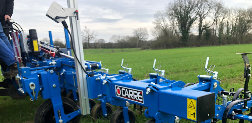 Les caméras Cormiers prendront place sur les bineuses Carré.