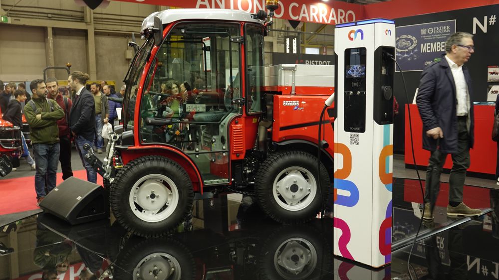 Un concept de tracteur 100 % électrique chez Antonio Carraro avec l'eSP