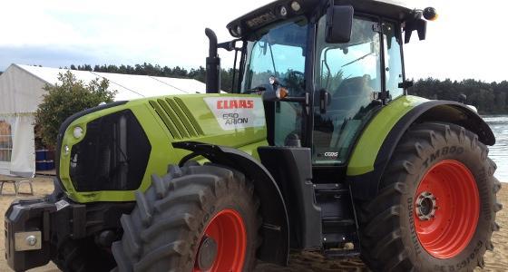 Nouveau tracteur Claas Arion