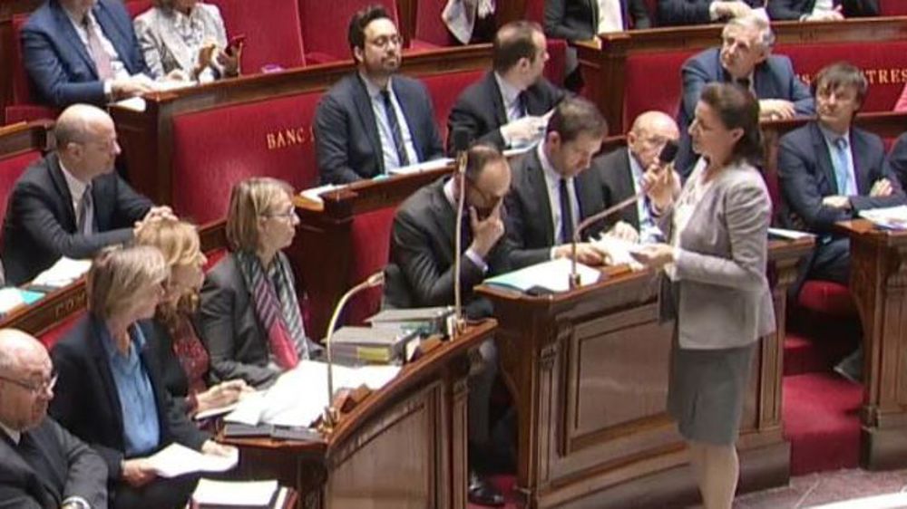 Agnes Buzyn, ministre des Solidarités, lors de la séance des questions au gouvernement devant l’Assemblée nationale le 14 mars 2018. © Assemblée nationale