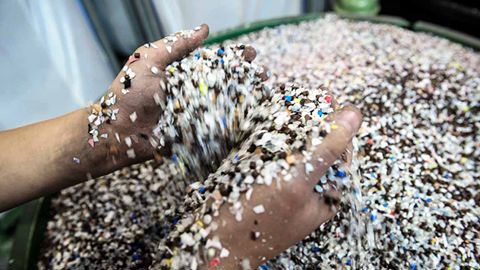 Matières recyclées.