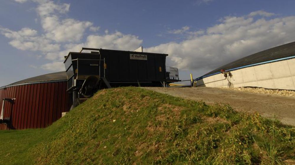 Unité de méthanisation. © Jean-Claude Grelier/GFA