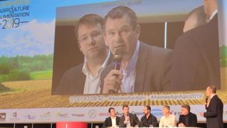 Thierry Cotillard est intervenu lors de la première table-ronde des Assises de l’agriculture et de l’alimentation, à Rennes. © R. Aries/GFA Thierry Cotillard est intervenu lors de la première table-ronde des Assises de l’agriculture et de l’alimentation, à Rennes. © R. Aries/GFA