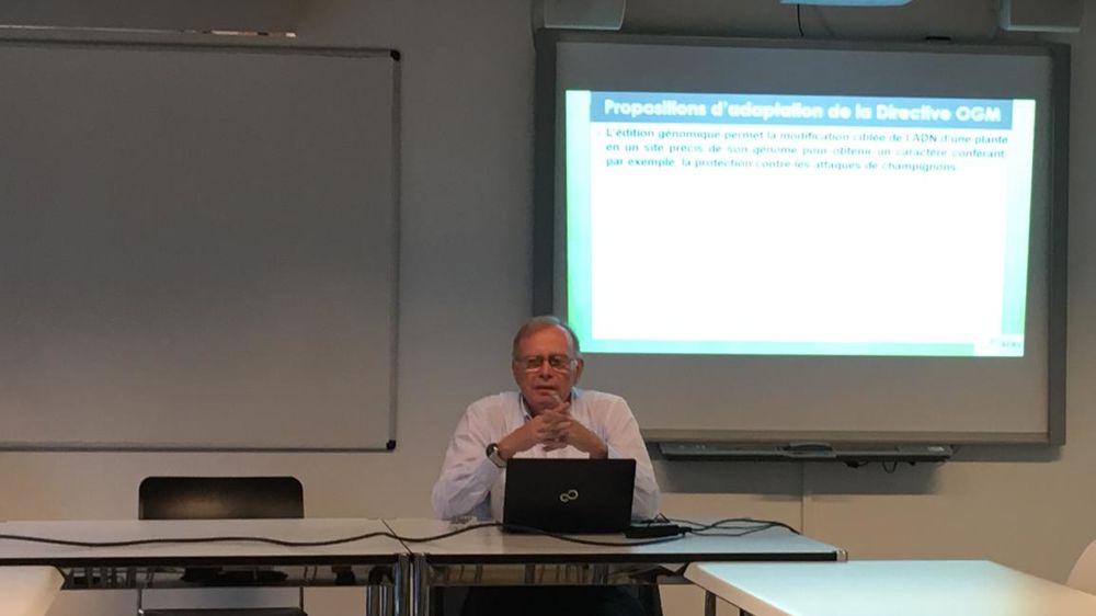 « Si l’Europe n’adopte pas rapidement une réglementation appropriée à ces biotechnologies de précision, nos cultures seront en danger », assure Georges Freyssinet, le président de l’AFBV. © Isabelle Escoffier