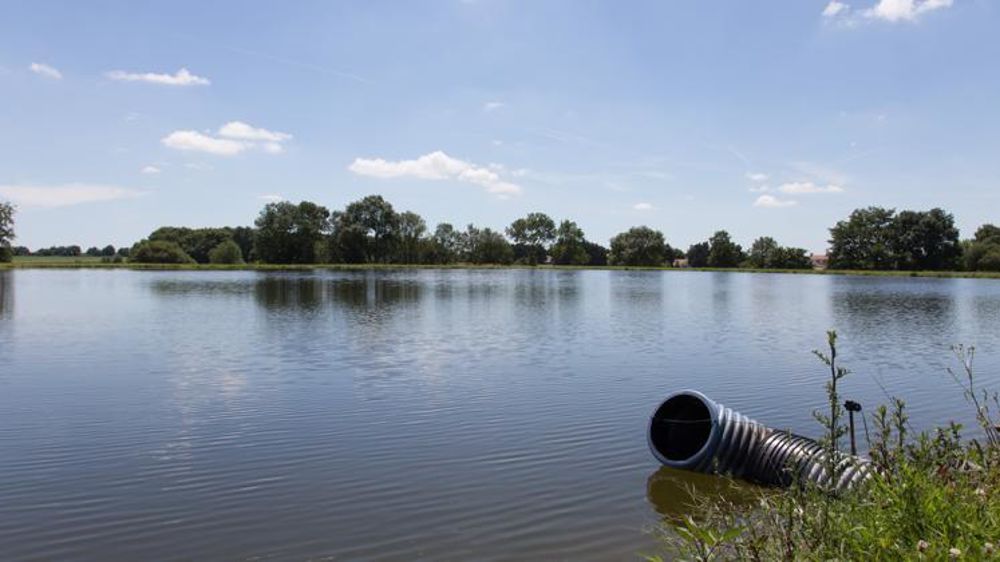 La Confédération paysanne milite pour des réserves de petite taille et dont l’eau serait mieux partagée. © Sébastien Champion
