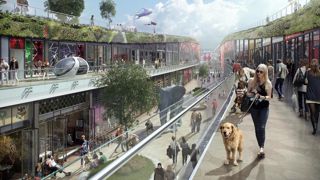 Des fédérations majeures de commerçants s’allient à la grogne contre le projet de mégacomplexe Europacity qui pourrait toucher au moins une dizaine d’agriculteurs.© Europacity Flickr Des fédérations majeures de commerçants s’allient à la grogne contre le projet de mégacomplexe Europacity qui pourrait toucher au moins une dizaine d’agriculteurs.© Europacity Flickr