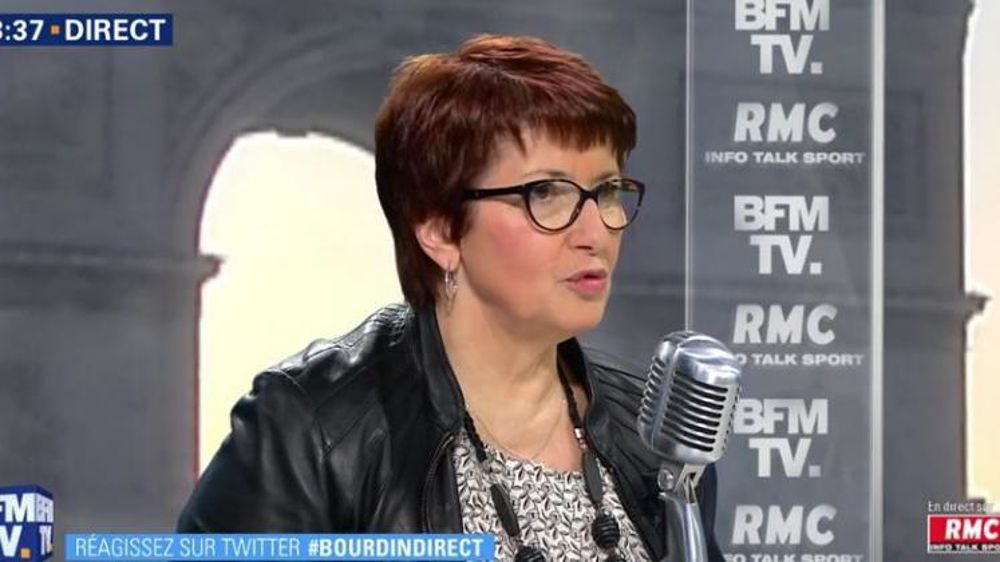 Christiane Lambert, vendredi matin, sur BFM TV. 