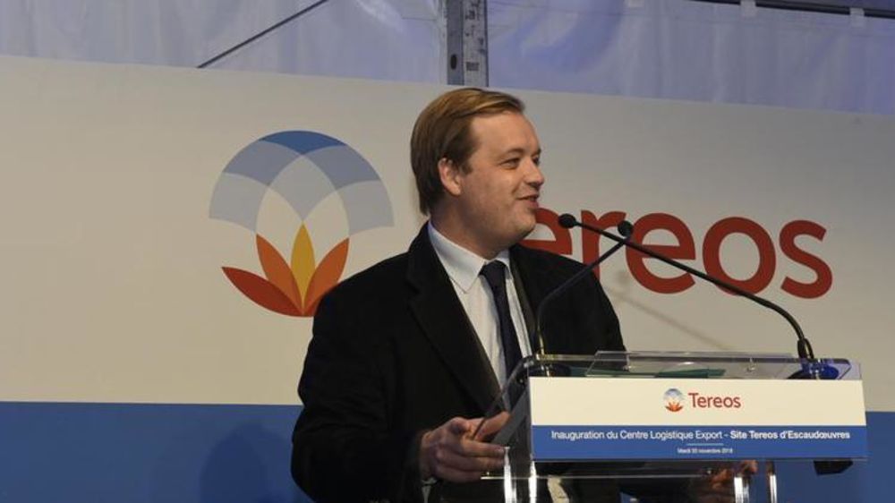 Alexis Duval. © Twitter  Tereos