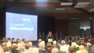 la secrétaire d’État à l’Égalité Marlène Schiappa a exploré la condition de la femme dans un département rural et pauvre, lors d’un débat en Lot-et-Garonne ce 11 février 2019. © Twitter M. Schiappa la secrétaire d’État à l’Égalité Marlène Schiappa a exploré la condition de la femme dans un département rural et pauvre, lors d’un débat en Lot-et-Garonne ce 11 février 2019. © Twitter M. Schiappa