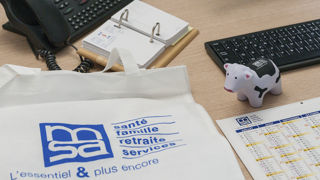Certaines cotisations collectées par la MSA sont plafonnées. Certaines cotisations collectées par la MSA sont plafonnées.