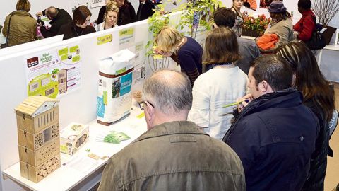 Le concours Innovert® du Salon du végétal regroupe chaque année les nouveautés les plus intéressantes du marché horticole français. Un stand leur est spécialement dédié durant les trois jours de la manifestation qui se déroule au parc des expositions d'Angers.PHOTO : OLIVIER CALVEZ