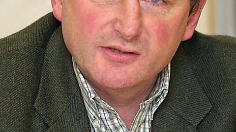 Henri Brichart est éleveur laitier en Thiérache (Aisne). Il préside la Fédération nationale des producteurs de lait (FNPL) et l'interprofession laitière. C'est donc à double titre qu'il a participé à la dernière négociation nationale avec les transformateurs sur le prix du lait.© O. TUILLIER/AGRIAGENCY