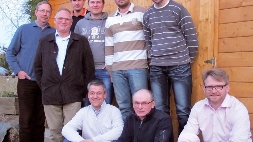 Huit éleveurs et deux conseillers d'Orne Conseil Élevage étaient, en mars, à la frontière germanopolonaise.© C. H.