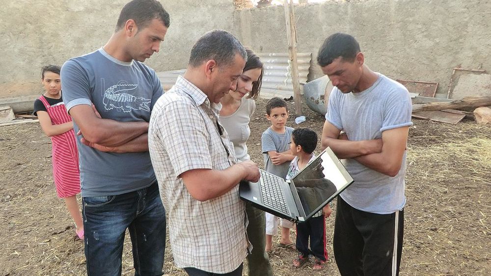 Le partage d'expérience bénéficie aux éleveurs des deux pays.© N.H.