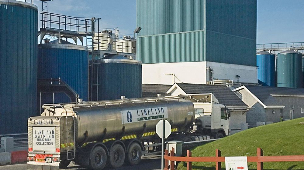 « Nous prendrons tout le lait qu'on voudra bien nous livrer », a annoncé la laiterie Lakeland qui a investi dans une immense tour de séchage en 2011.© T.H.