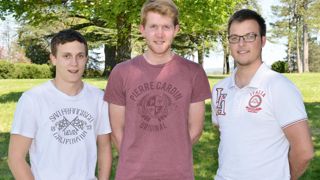 Donovan Fokker, Clément Guérin et Florentin Stramare Donovan Fokker, Clément Guérin et Florentin Stramare