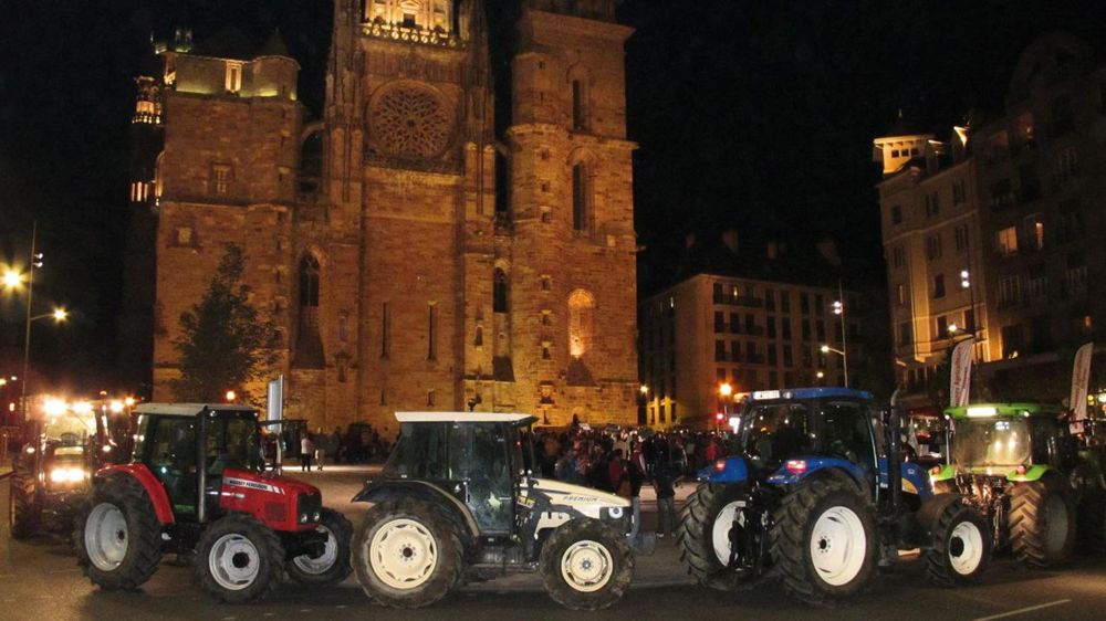 Les manifestations se succèdent dans l'Aveyron où 160 communes se retrouvent classées en zone vulnérable. © D.G.