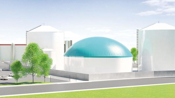 Emeraude bioénergie, à Lamballe, permettra de réduire les émissions de gaz à effet de serre de 30 000 t équivalentes CO2, correspondant aux émissions annuelles de 15 000 voitures neuves.