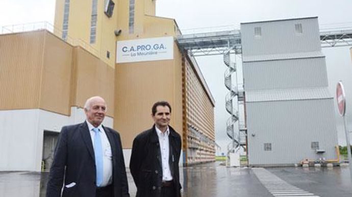 Il aura fallu près de treize ans à Jean-Michel Billault, le président, et à Patrice Leloup, le directeur de Caproga la Meunière, pour mener à bien la construction du site de Gondreville. © A. RICHARD Il aura fallu près de treize ans à Jean-Michel Billault, le président, et à Patrice Leloup, le directeur de Caproga la Meunière, pour mener à bien la construction du site de Gondreville. © A. RICHARD
