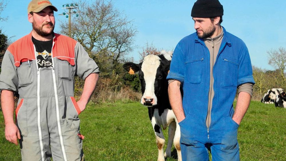 Hugues Leroux, avec son futur associé Thomas Lebot : « Ainsi épaulés sur les questions de santé, nous avons le sentiment d'être plus autonomes. »©G.D.