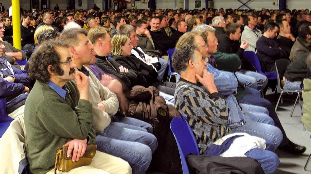 1 300 producteurs étaient présents le 20 janvier à Vire (Calvados).