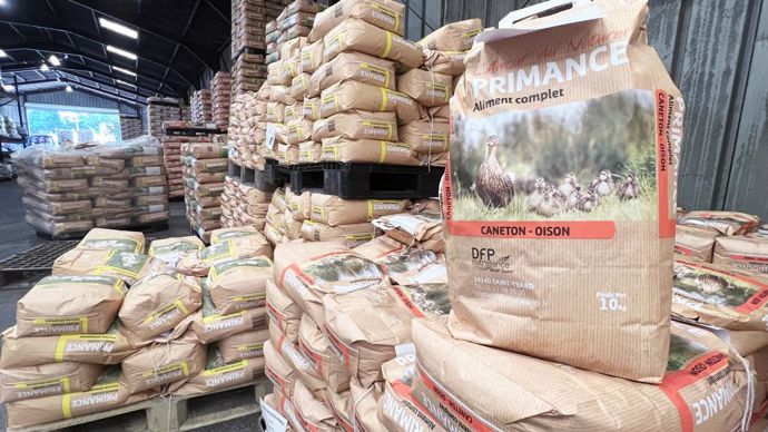 La marque Primance (aliments basse-cour en sacs de 10 à 25 kg) travaille avec tout le maillage territorial de la distribution agricole.