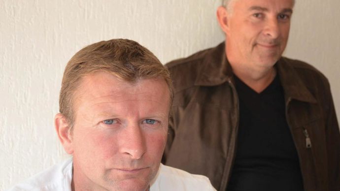 Deux autres procédures sont en cours pour Laurent Guillou (à gauche) et Stéphane Rouxel : l'une aux Prud'hommes et l'autre au pénal.J. VAILLANT/LE TÉLÉGRAMME